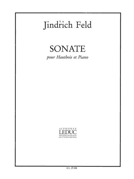 Sonate : Pour Hautbois Et Piano.