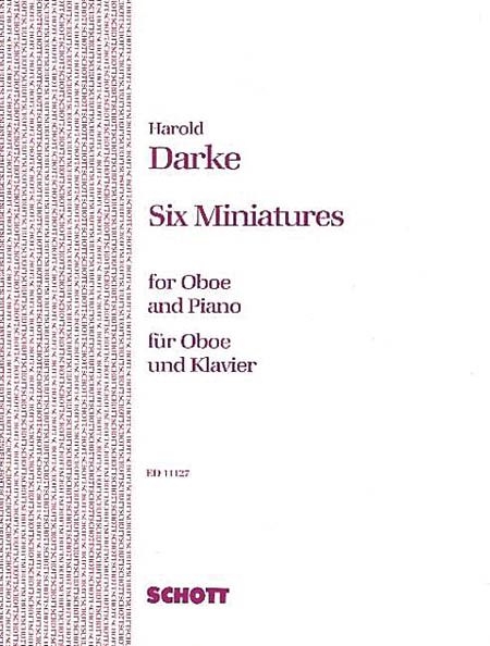 Six Miniatures : For Oboe and Piano.