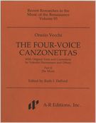 Four-Voice Canzonettas, With Original Text : The Music.