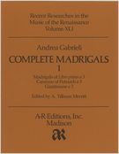 Complete Madrigals, Part 1.