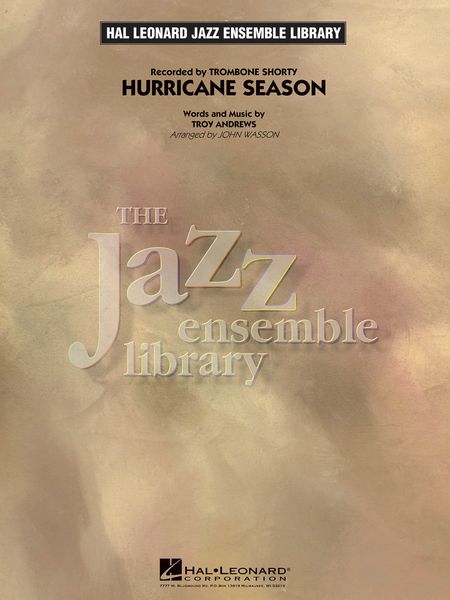 Hurricane Season : For Jazz Ensemble / arranged by John Wasson.