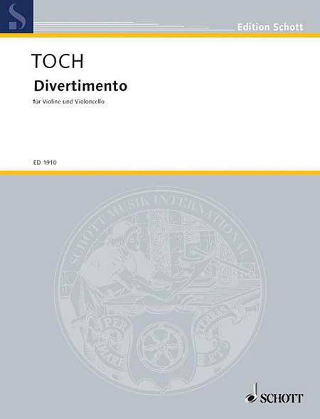 Divertimento, Op. 37 No. 1 : For Violin and Violoncello.