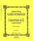 Concertino In Mib A 5 Strumenti : For Trumpet and Strings - Piano reduction.