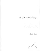 Three More Stein Songs : For Voice, Violin, Bass Clarinet and Piano.