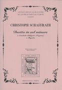Duetto In Sol Minore : Per Cembalo Obbligato (Organo) E Fagotto / Ed. Maurizio Machella.