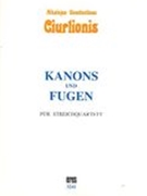 Kanons und Fugen : Für Streichquartett.
