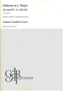 Sinfonia In C Major (Graunwv Av:XII:34) : For Orchestra / edited by Alejandro Garri.
