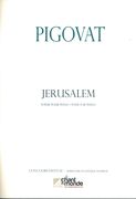 Jerusalem : Poem For Piano (2009).