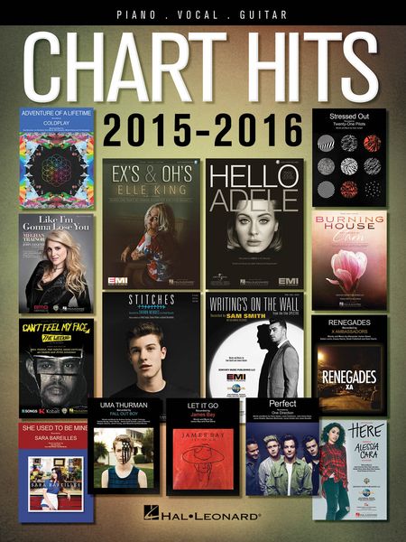 Chart Hits of 2015-2016.