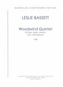 Woodwind Quintet : For Flute, Oboe, Clarinet, Horn and Bassoon (1958).