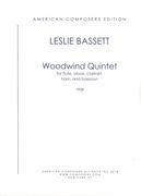 Woodwind Quintet : For Flute, Oboe, Clarinet, Horn and Bassoon (1958).