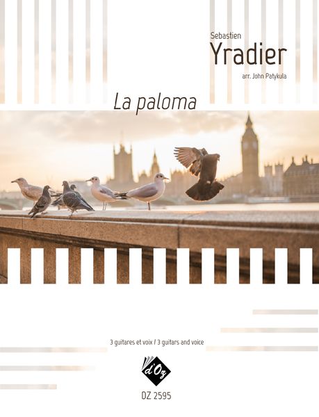 Paloma : For Voice and Three Guitars / arranged by John Patykula.