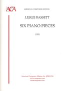 Six Piano Pieces (1951).