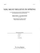 You Must Believe In Spring : For String Orchestra / arranged by Mike Lewis.