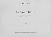 Luciano Berio : Per Flauto E Violino (1995).