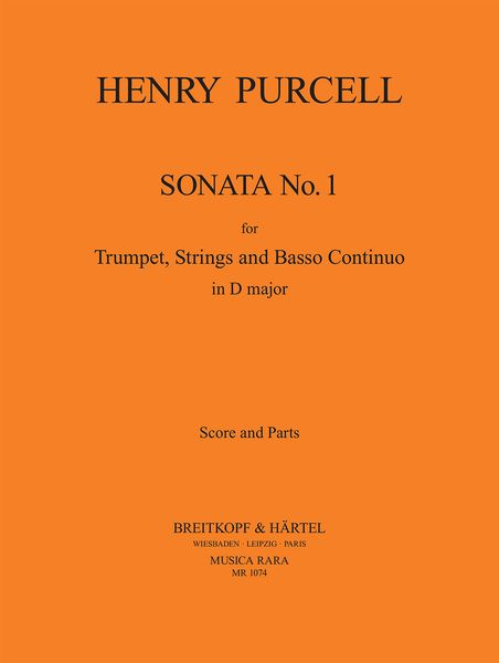 Sonata No. 1 : For Trumpet and Strings.