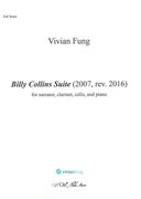 Billy Collins Suite : For Narrator, Clarinet, Violoncello and Piano (2007, Rev. 2016).