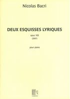 Deux Esquisses Lyriques, Op. 103 : Pour Piano (2007).
