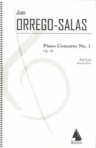 Concierto, Op. 28 : Para Piano Y Orquesta (1950).
