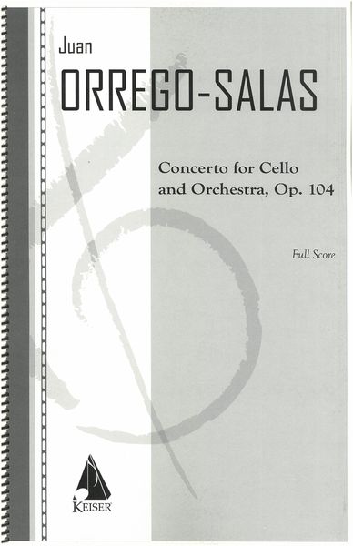 Concerto, Op. 104 : Para Violoncello Y Orquesta (1991-1992).