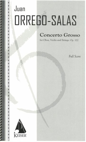 Concerto Grosso, Op. 122 : Para Oboe, Violin Y Orquesta De Cuerdas.