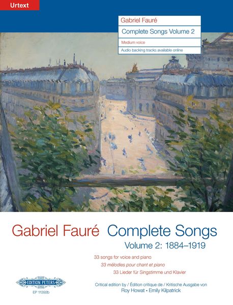 Complete Songs, Vol. 2, 1884-1919 - 33 Songs For Voice and Piano : For Medium Voice.