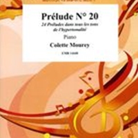 Prelude No. 20, From 24 Preludes Dans Tous Les Tons De l'Hypertonalité : For Piano.