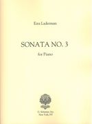 Sonata No. 3 : For Piano (1999-2000).