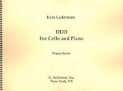 Duo : For Cello and Piano (1984).