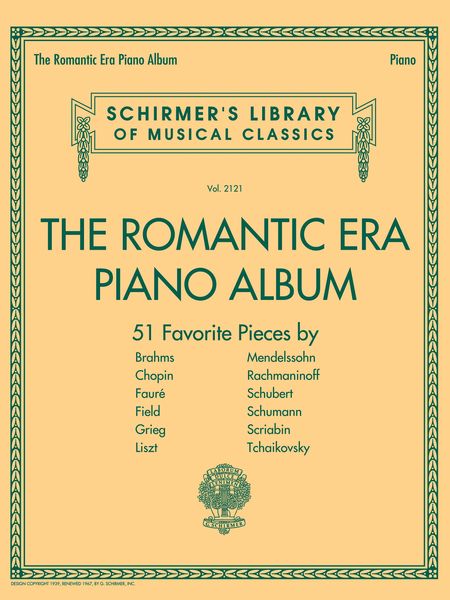 Romantic Piano Album : 51 Favorites.