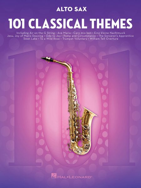 101 Classical Themes : For Alto Sax.