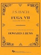 Fuga VII From The Well-Tempered Clavier, Book 2, BWV 876 : For Brass Quartet.