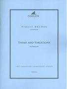 Theme and Variations : For Pianoforte (1952) / edited by Brian McDonagh.