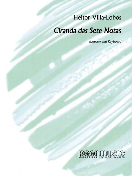 Ciranda Das Sete Notas : For Bassoon and String Orchestra - Piano reduction.