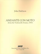 Andante Con Moto : For Cello and Piano (1955).