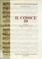 Codice 59 Dell'archivo Musicale Della Basilica Di San Giovanni In Laterano...