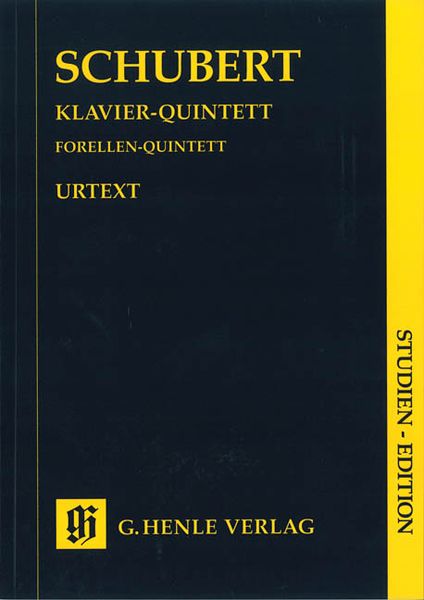 Quintet For Strings and Piano, Op. Post. 114, In A Major, D.667.