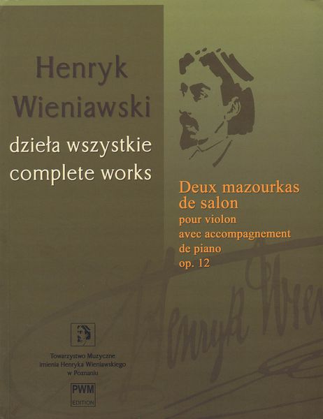 Deux Mazourkas De Salon, Op. 12 : Pour Violon Avec Accompagnement De Piano.