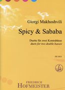 Spicy & Sababa : Duette Für Zwei Kontrabässe.