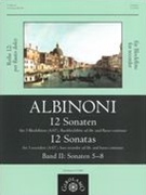 12 Sonaten : Für 3 Blockflöten (Aat), Bassblockflöte Ad Lib und Basso Continuo - Band II.