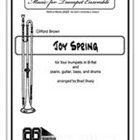 Joy Spring :For Four B-Flat Trumpets and Rhythm Section.
