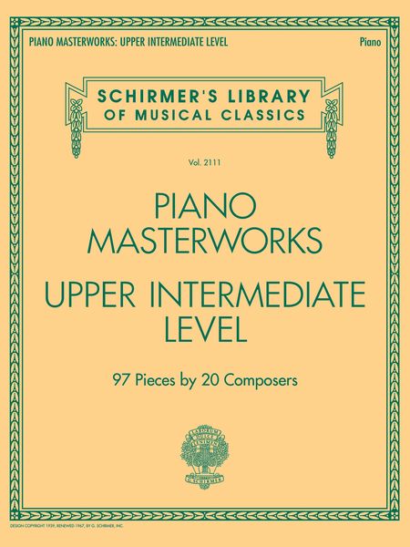 Piano Masterworks : Upper Intermediate Level.