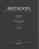 Sonate In D, Op. 28 : Für Klavier / edited by Jonathan Del Mar.