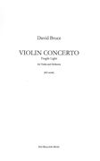 Violin Concerto - Fragile Light : For Violin and Orchestra.