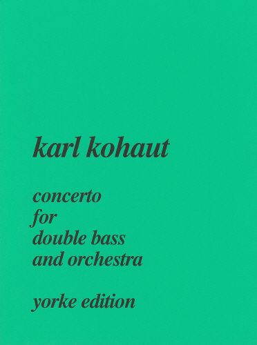 Concerto In D Major : For Double Bass & Orchestra - Piano reduction.