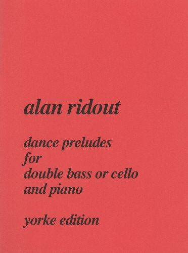Dance Preludes : For Double Bass Or Cello & Piano (1996).