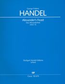 Alexander's Feast, HWV 75 / edited by Felix Loy.
