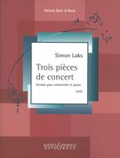 Trois Pièces De Concert : Version Pour Violoncelle Et Piano (1935).