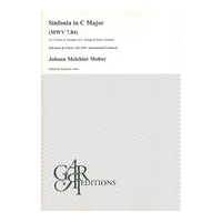 Sinfonia In C Major (MWV 7.84) : For 2 Horns Or Trumpets, Strings & Continuo / Ed. Alejandro Garri.