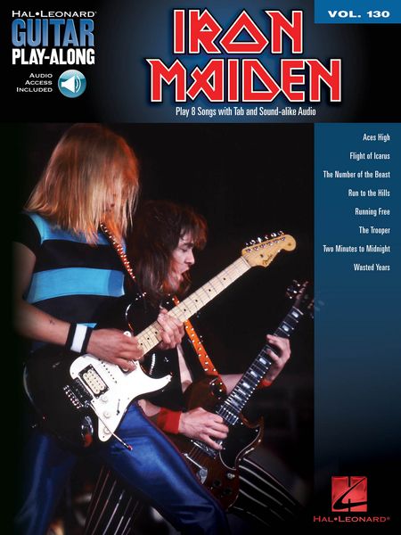 Iron Maiden : Play 8 Songs With Tab and Sound-Alike Audio.